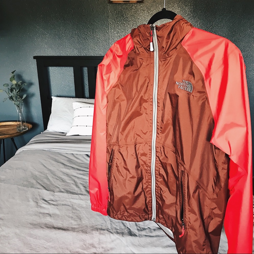 The North Face Red Rain Jacket